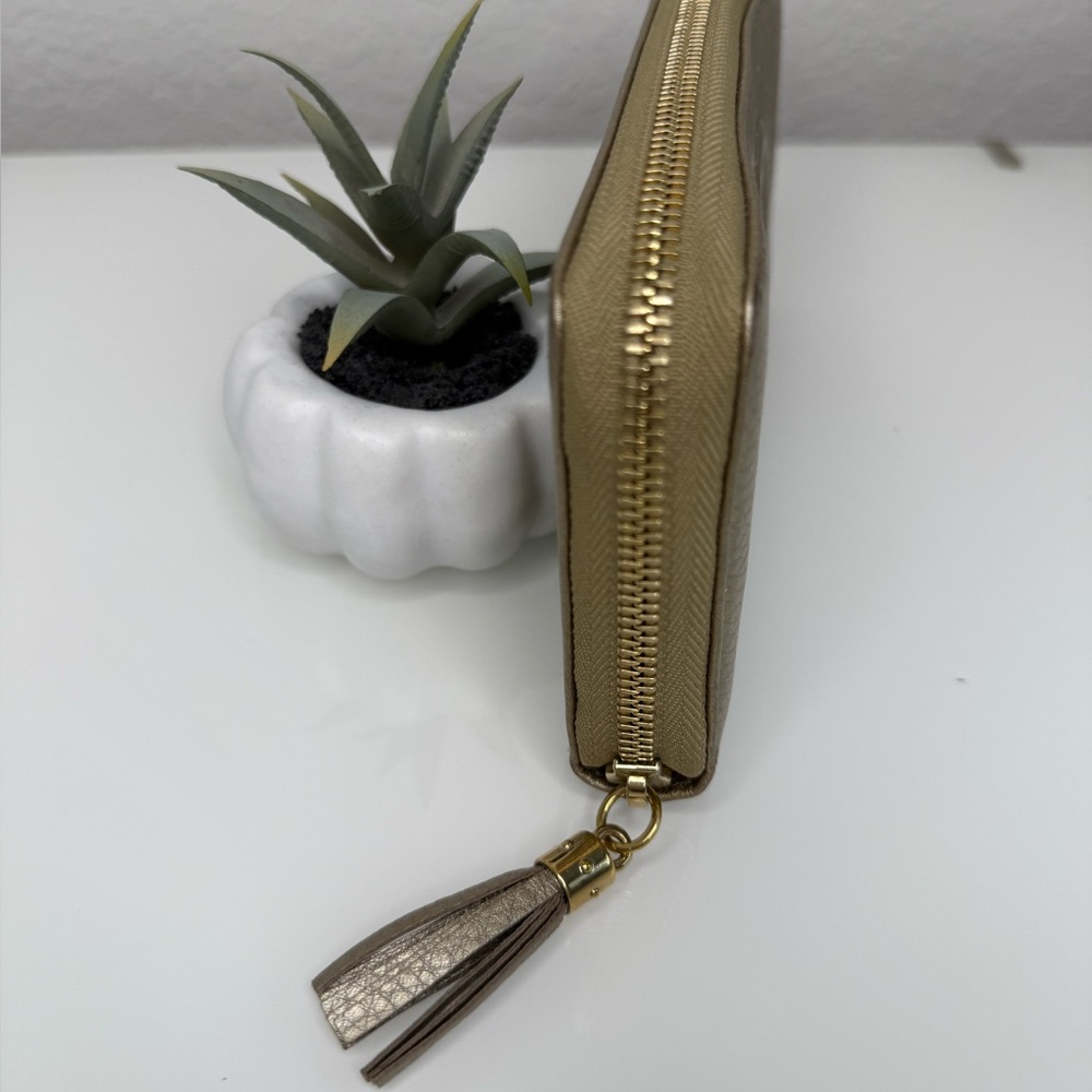 GUCCI Soho Wallet - metallic Champagne - Picture 3 of 9